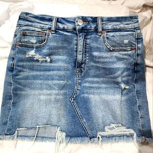 American Eagle Jean Skirt size 10